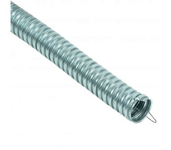 Металлорукав негерм. 25мм РЗ-Ц с протяжкой (уп.50м)