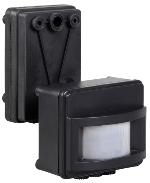 Детектор движения ДД 017 1100Вт угол обз. 120град. дальн. 12м IP44 черн. ИЭК LDD13-017-1100-002