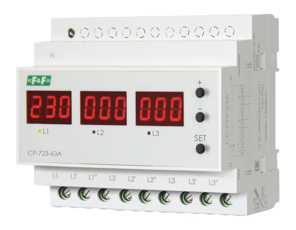 Реле контроля напряжения CP-723