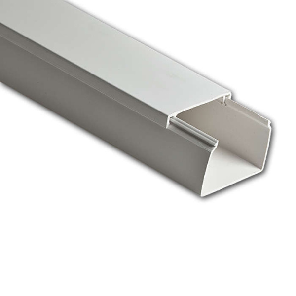 Кабель-канал 60х40 L2000 пластик бел. Рувинил РКК-60х40