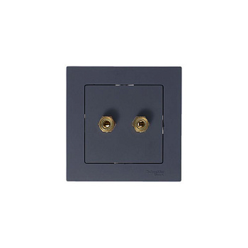 Аудиорозетка 2-м AtlasDesign грифель SE ATN000787