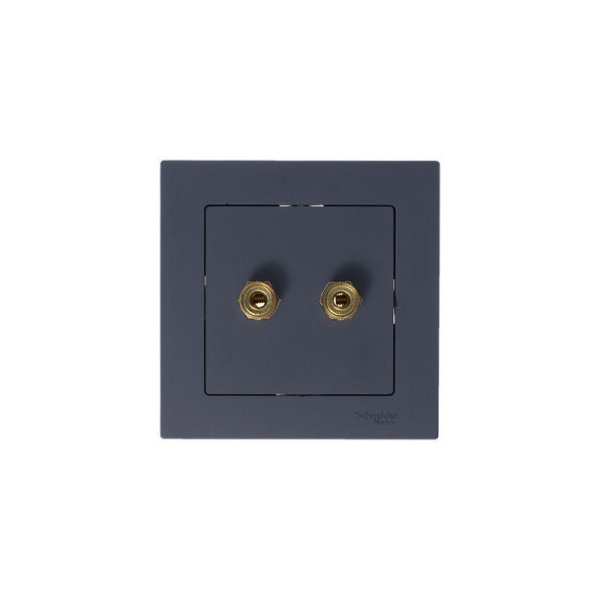 Аудиорозетка 2-м AtlasDesign грифель SE ATN000787