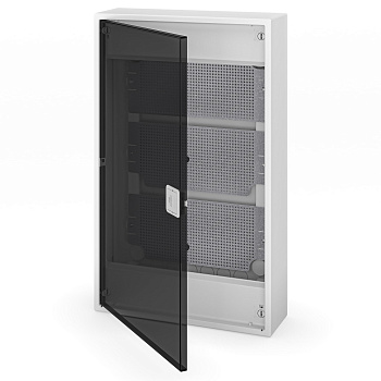 Щит навесной мультимедийный 3 ряда прозрачная дверца IP40 N36ALFA IT