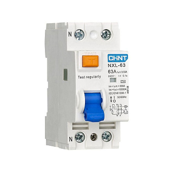 Устр.защит.отключ. УЗО NXL-63 2P 25A 30mA (6kA) AC CHINT  280721