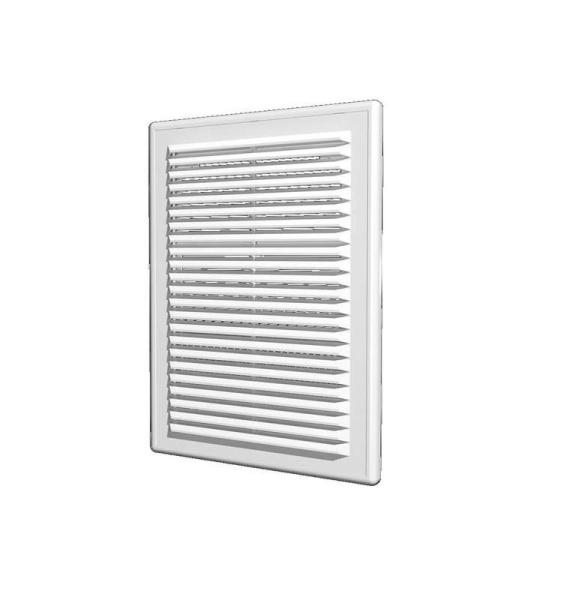 Решетка вентиляционная вытяжная 150х150 бел. ERA 1515Р