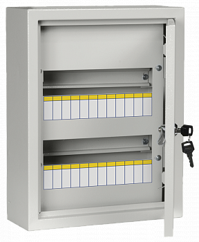 Корпус металлический ЩРн-24з-1 36 УХЛ3 IP31 ИЭК MKM14-N-24-31-Z