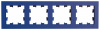 Рамка 4-м AtlasDesign универс. аквамарин SE ATN001104