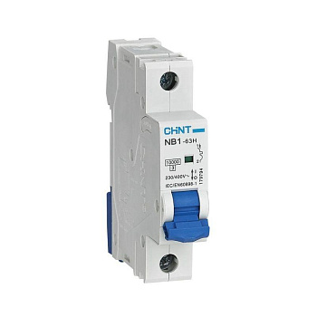 Авт. выкл. NB1-63Н 1Р 40А 10кА х-ка B (R)  CHINT 179777