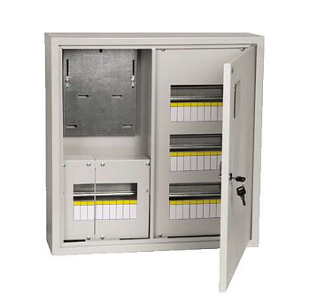 Корпус металлический ЩУРн-3/36 (560х550х165мм) IP31 TITAN IEK MKM32-N-36-31-ZO