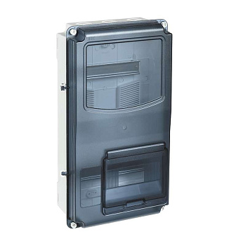 Корпус пластиковый ЩУРн-П 3/12 Krepta 3 IP66 PC IEK MSP3-N-12-66-L