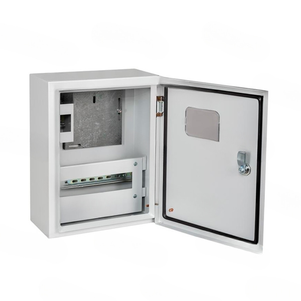 Корпус металлический ЩУРн-1/12 (395х310х165) с крышкой IP54