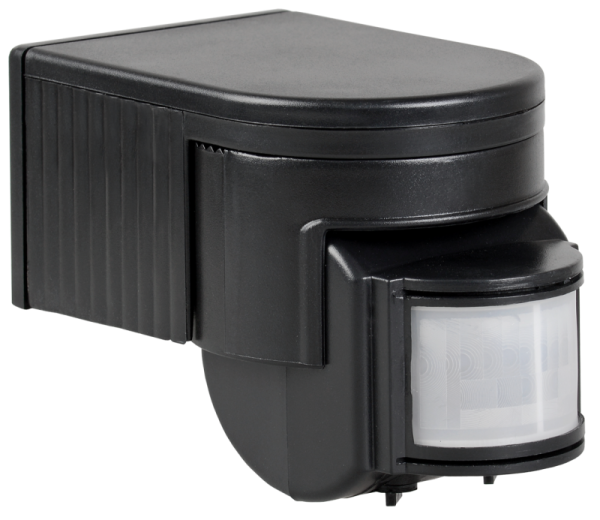 Детектор движения ДД 012 1100Вт угол обз. 180град. дальн. 12м IP44 черн. ИЭК LDD10-012-1100-002