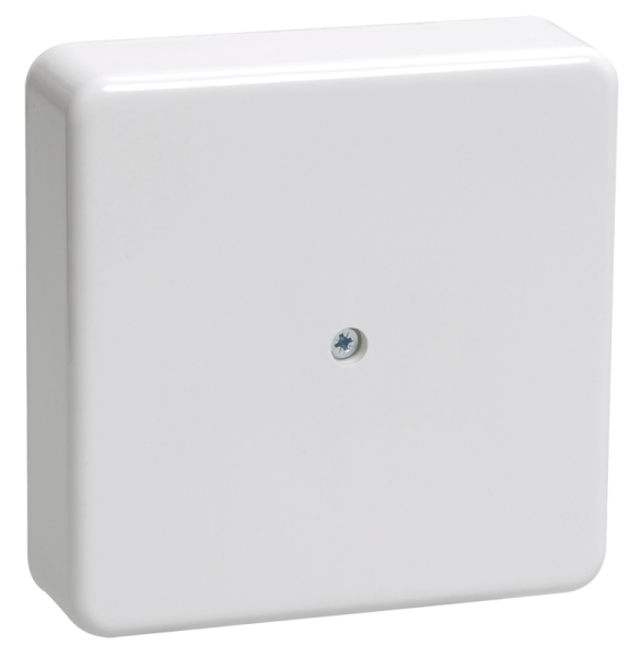 Коробка распаячная ОП 75х75х20 IP20 КМ41212-01 (6 клем. 6кв.мм) бел. ИЭК UKO10-075-075-020-K01