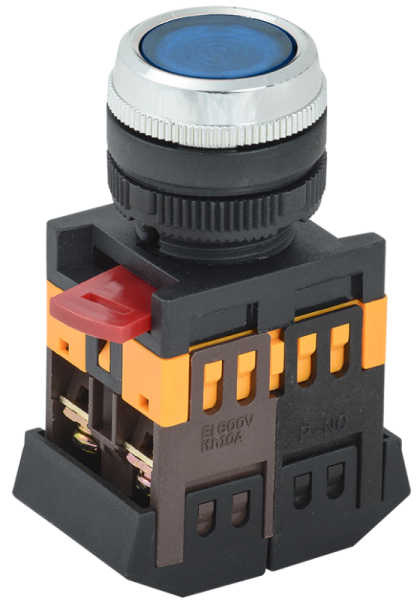 Кнопка ABLFS-22 син. 1з+1р ИЭК BBT30-ABLFS-K07