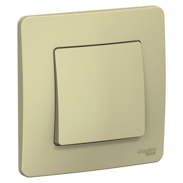 Переключатель 1-кл. СП BLANCA (сх.6) 10А 250В беж. SchE BLNVS010607