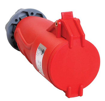 Розетка переносная 3Р+РЕ+N 32А 200/346-240/415В 6ч Magnum ССИ-225 IP44 IEK PSN22-032-5