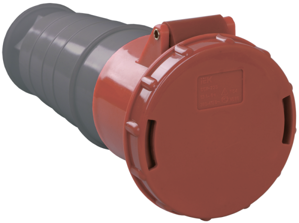 Розетка кабельная 63А 380В 3P+PE+N ССИ-235 IP54 ИЭК PSR22-063-5