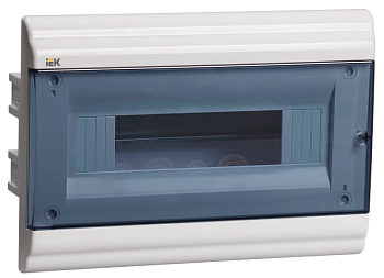 Корпус пластиковый ЩРВ-П-12 IP41 PRIME белый IEK MKP82-V-12-41-10