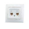 701-0202-141 Розетка 2-м Mira компьютерная RJ-45 бел. Lezard