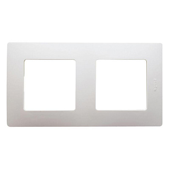Рамка 2-м Etika сл.кость Leg. 672512
