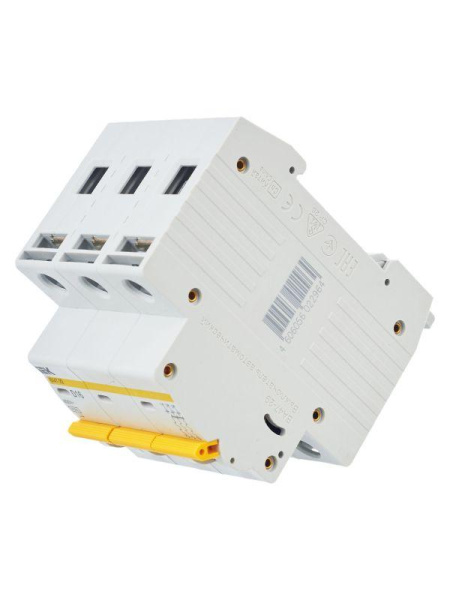 Выключатель автоматический модульный 3п D 16А 4.5кА ВА47-29 KARAT IEK MVA20-3-016-D