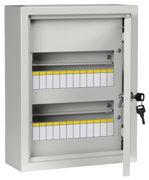 Корпус металлический ЩРн-24з-0 У2 IP54 ИЭК MKM11-N-24-54-Z