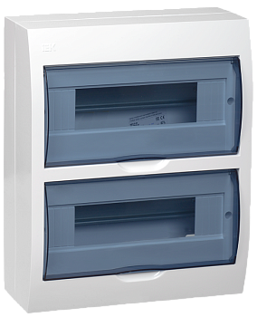 Корпус пластиковый ЩРН-П-24 Krepta 3 IP41 бел. IEK MKP12-N-24-40-10