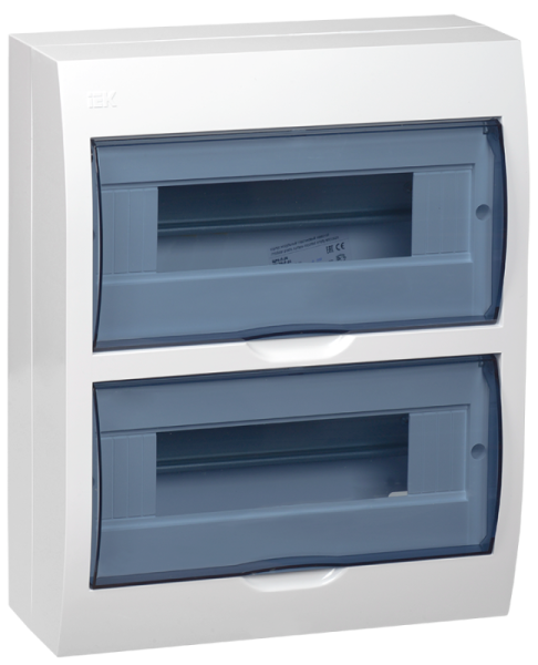 Корпус пластиковый ЩРН-П-24 Krepta 3 IP41 бел. IEK MKP12-N-24-40-10